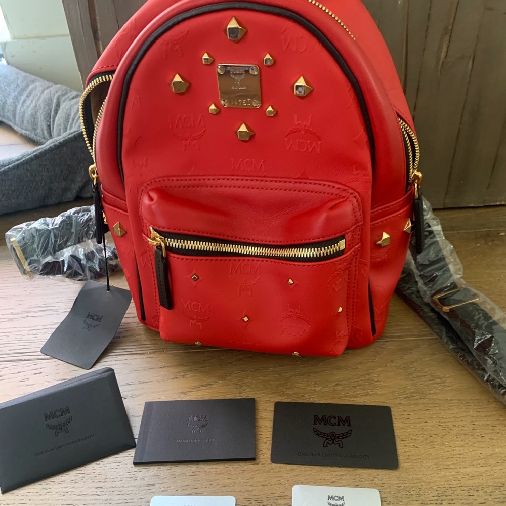 NWT MCM  BACKPACK STARK ODEON